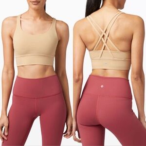 Lululemon Energy Longline Bra Medium Support Size 6